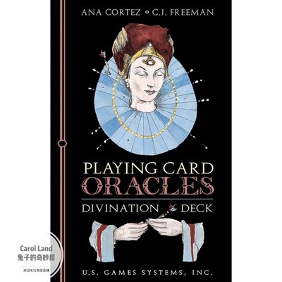 溜溜 進口正版 The Playing Card Oracles 撲克牌神諭占卜卡
