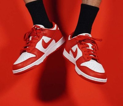 Nike dunk low Kentucky SB 潮流時尚板鞋 滑板鞋 紅白色 大學紅 CU1727 100 男女鞋