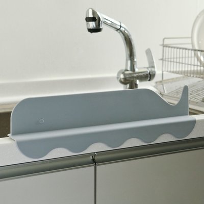 ❅PAVEE❅ 韓國Dailylike~ 防濺水 矽膠 洗碗槽 水槽 流理台擋水板~ 鯨魚