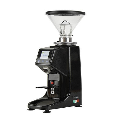 【公司貨】綠融電動磨豆機 咖啡豆研磨機 自動商家用意式定量直出平齒磨粉機