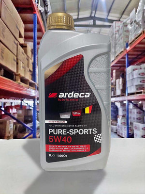 『油工廠』ARDECA PURE SPORTS 5W40 雙酯類 全合成 機油 競技級 1L