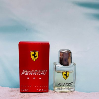 法拉利 Ferrari 紅色法拉利 男性淡香水 4ml