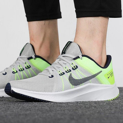 Nike男鞋女鞋QUEST4飛線網面透氣緩震休閑運動跑步鞋DA1105-003