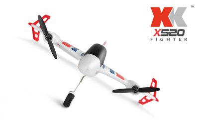 偉力X520大遙控器2.4G滑翔機六通無刷特技飛行器 泡沫滑翔機遙控-雙喜生活館