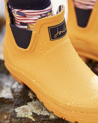Miolla 英國品牌Joules 黃色短筒雨鞋/雨靴