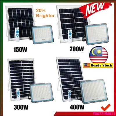 太陽能泛光燈戶外防水 Led 太陽能燈多功能照明 150 / 200 / 300 / 400W pelita-標準五金