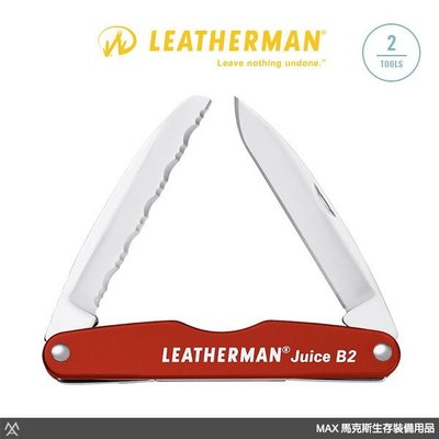 馬克斯 - Leatherman JUICE B2 工具 / 橘紅 / 832362