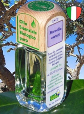 義大利製11.3ml   有機 蘇丹 乳香精油  稀有珍貴  產地:蘇丹  ECO有機認證 紙皮乳香樹