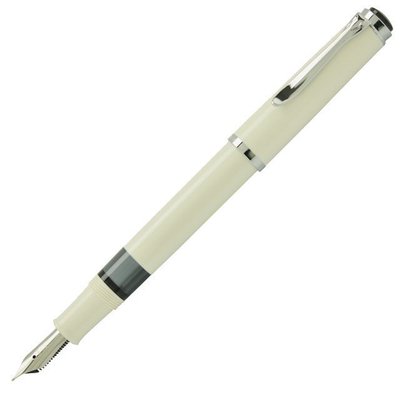 【優力文具】德國 百利金 Pelikan Classic M205鋼筆-白色 活塞上墨