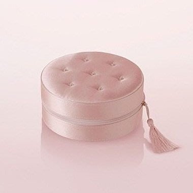 【小喻美妝】全新 JILL STUART 粉紅綢緞宮廷珠寶盒。置物盒/收納盒/珠寶盒/飾品盒/化妝包