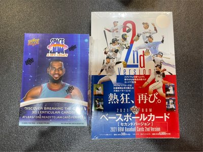 【藏卡閣】日職 bbm baseball cards 2nd version+怪物奇兵 全新未拆卡盒 兩盒一起賣