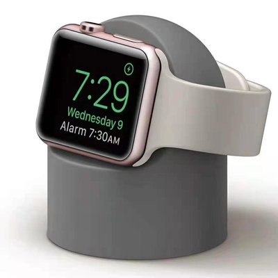 蘋果 Apple Watch 1 2 3 4 5 6 SE代 通用 充電支架 智慧手錶 矽膠 手錶座充 展示架 充電座