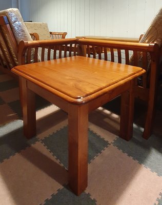 幸福家實木傢俱 橡膠木小茶几,桌子, 實木傢俱,有整體沙發與大茶几可搭配, (SG T001B)