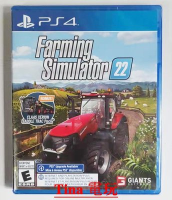 PS4 模擬農場22 百萬農青大作戰22 Farming Simulator22 中文英文