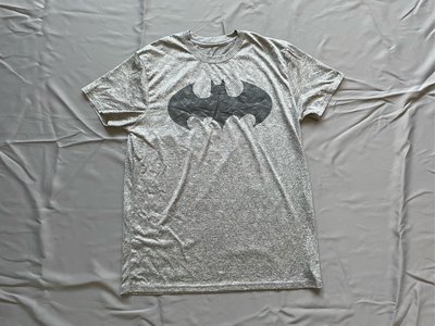 全新蝙蝠俠Batman logo運動短T SZ L台中可面交