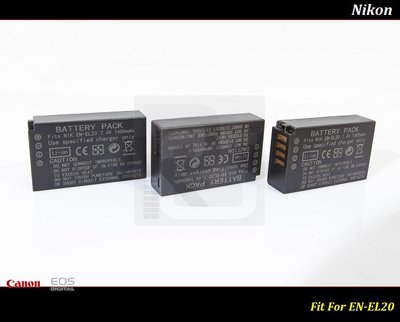 【台灣現貨】全新Nikon EN-EL20 高容量鋰電池EN-EL20a / P1000 類單 J1 J2 J3 S1