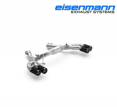 【樂駒】Eisenmann BMW F90 M5 尾段 race 排氣管 四出 斜面 鍍鉻 鋁 黑 尾飾管