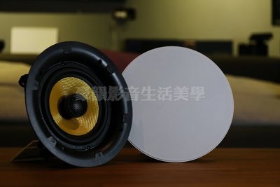 【林口豪韻音響】TIKAUDIO RS-6.1 圓形崁入式喇叭 細框設計 1對售價
