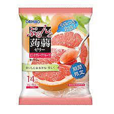 【享吃零食】日本 ORIHIRO 葡萄柚風味蒟蒻果凍