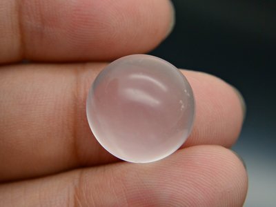 《水沫玉專區》《裸石》冰透水沫玉 13.55ct 裸石 蛋面