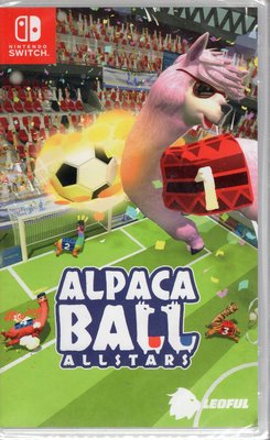 Switch遊戲NS 草泥馬足球 全明星 Alpaca Ball Allstars 中文版【板橋魔力】