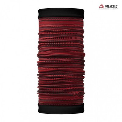 【BUFF】出清價 BF107889 西班牙 魔術頭巾 暗紅色帶 雙面保暖頭巾 Polartec 保暖纖維 保暖圍