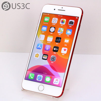 【US3C-高雄店】【一元起標】台灣公司貨 Apple iPhone 7 Plus 128G 紅色 5.5吋 A10 Fusion處理器 蘋果手機 二手手機