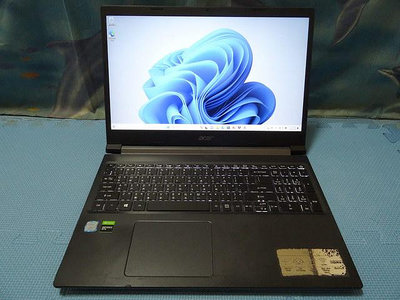 Acer i7-9750H 16G 512G SSD GTX1650-4G Windows 11 鍵盤背光/獨立數字鍵盤