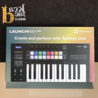 [反拍樂器] Novation LaunchKey 25 MK3 主控鍵盤 MIDI 編曲 錄音 創作 免運費 公司貨
