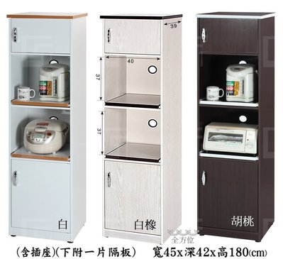 *全方位* 全新1.5x6尺塑鋼電器櫃 餐櫃(4色)