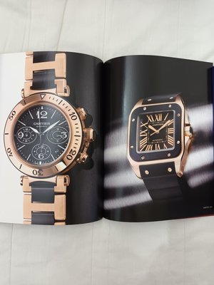 Cartier珠寶錶 目錄書 ；香奈兒J12 CD DIOR 18K金 一元起標 三環戒指 陀飛輪 三問錶