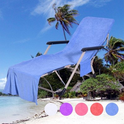 跨境專供wish爆款超細纖維沙灘椅套 躺椅毛巾沙灘巾雙層650g現貨 XYXP11242超夯 正品 活動