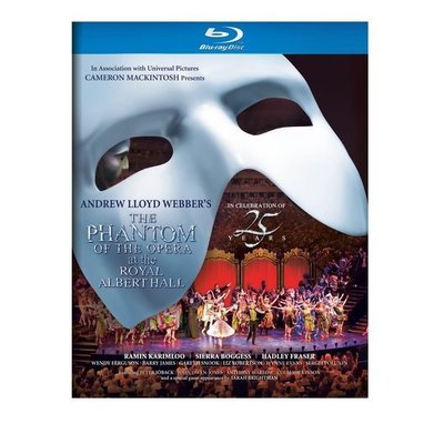 正版全新藍光BD~音樂劇歌劇魅影25周年紀念舞台版Phantom of the Opera~繁中字幕