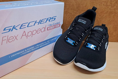 ✩Pair✩ SKECHERS FLEX APPEAL 5.0 女走路鞋 150201/BKW 記憶鞋墊 輕量 避震