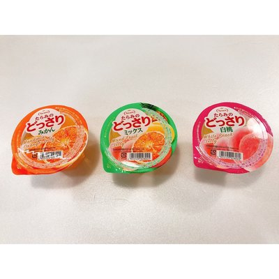 日本果凍 日系零食 Tarami達樂美 多良見白桃果凍 多良見蜜柑果凍 多良見綜合水果果凍
