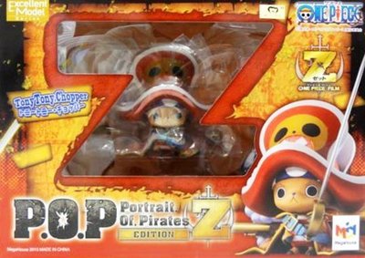 日本正版 POP 海賊王 航海王 EDITION-Z 喬巴 模型 公仔 日本代購