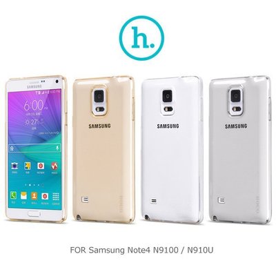 --庫米--HOCO Samsung Note4 N9100/N910U 輕系列TPU套 軟套 果凍套 透色套 超薄套