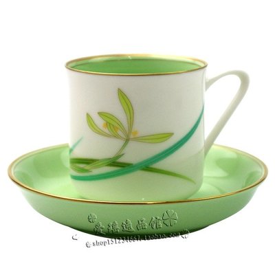 【熱銷精選】日本香蘭社咖啡杯下午茶紅茶杯子歐式小精致意式陶瓷蘭花杯碟套裝