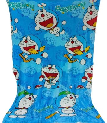 [現貨]哆啦A夢空調毯 小叮噹Doraemon法蘭絨 沙發蓋毯午睡毛毯宿舍 交換生日禮品