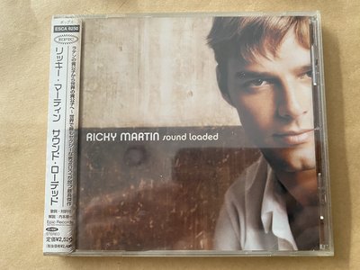 Ricky Martin sound loaded 日本版 CD 全新