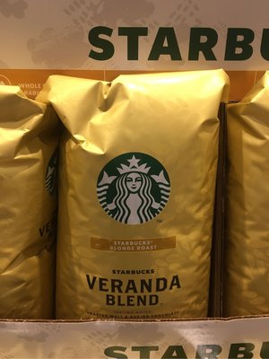 好市多COSTCO Starbucks Veranda Blend 黃金烘焙綜合咖啡豆 1.13公斤