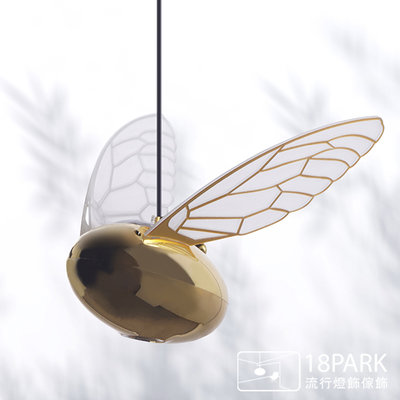 【18Park】繽紛創意 Butterfly dance streamer  [ 蝶舞流光吊燈 ]