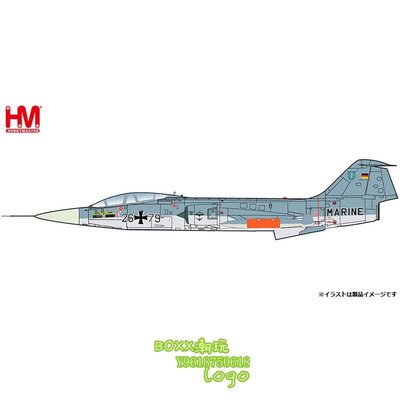 BOXx潮玩~11月 HA1062 F104星式戰斗機 TF-104G 27+79,MFG2 德國空軍1985年