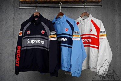 【HYDRA】Supreme Ducati Track Jacket 杜卡迪 聯名 運動夾克 外套【SUP665】