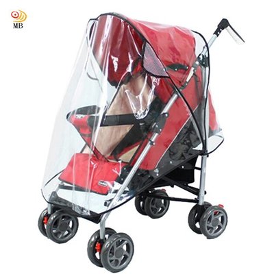 全新特價透氣超厚通用型嬰兒手推兒童推車防雨罩防風罩遮雨罩(P108)