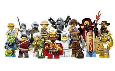絕版!! 樂高 LEGO 71008 Minifigures 13 積木 人偶 16款