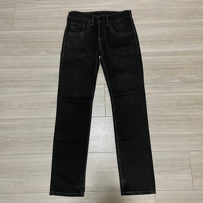 Levi's levis 15482-0001 511 W31 L34 黑標黑色原色低腰窄版牛仔褲 522 504