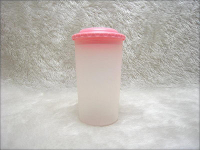 PP杯子-環保300旋轉水杯(實際300C.C.)-粉紅色杯蓋