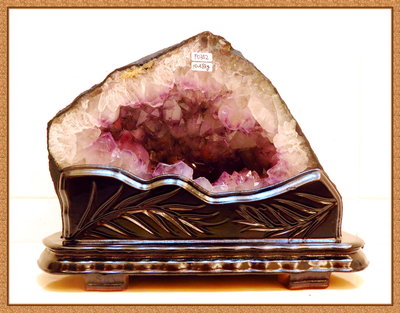 [品藏閣]-精選[ 巴西天然-紫水晶洞聚寶盆 ]擺件(10.48公斤)---隨便賣啦!!!(編號:F0352)