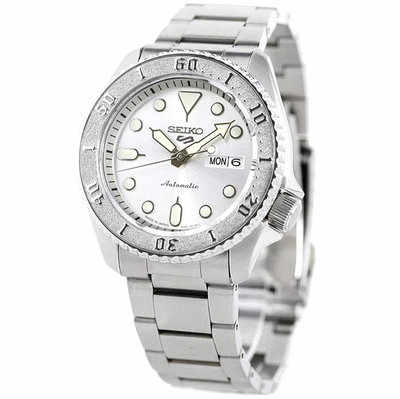 預購 SEIKO 5 SPORTS SBSA063 精工錶 機械錶 43mm 銀色面盤 日期視窗 鋼錶帶 男錶女錶